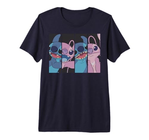 T-shirt Stitch Disney idéal pour un look streetwear décontracté et geek