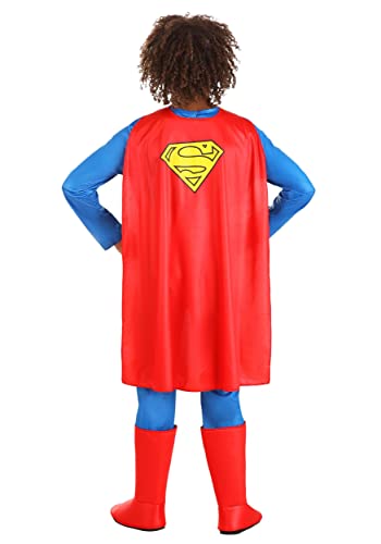 Disfraz clásico de Superman para niño con capa y accesorios miniatura 2