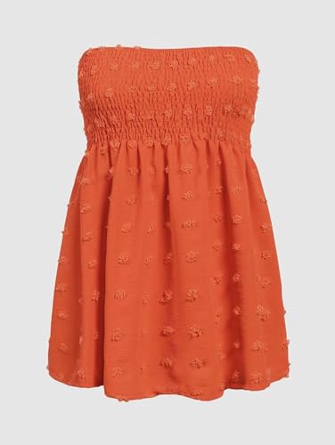 Flamingals Women's Tube Tops Summer Sexy Trendy Bandeau Backless Off The Shoulder Tank Tops2