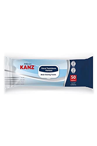 50 Pcs Vücut Temizleme Havlusu