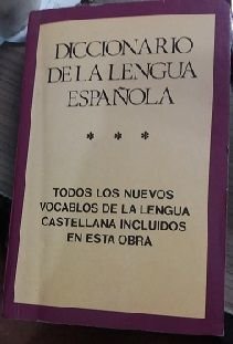 Diccionario de la lengua española