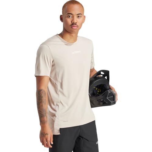 adidas Herren Terrex Multi Hiking T-Shirt, Wonder Beige, X-Klein – Ansicht 3