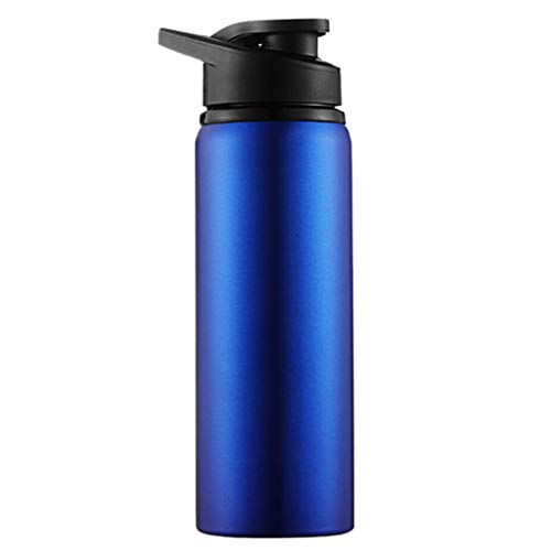 sunnymi Stainless Steel Water Bottle, Portable Bottle Sports Bottle Straight Drink Bicycle Travel Cold Kettle - BPA Free Leak Proof 700mL