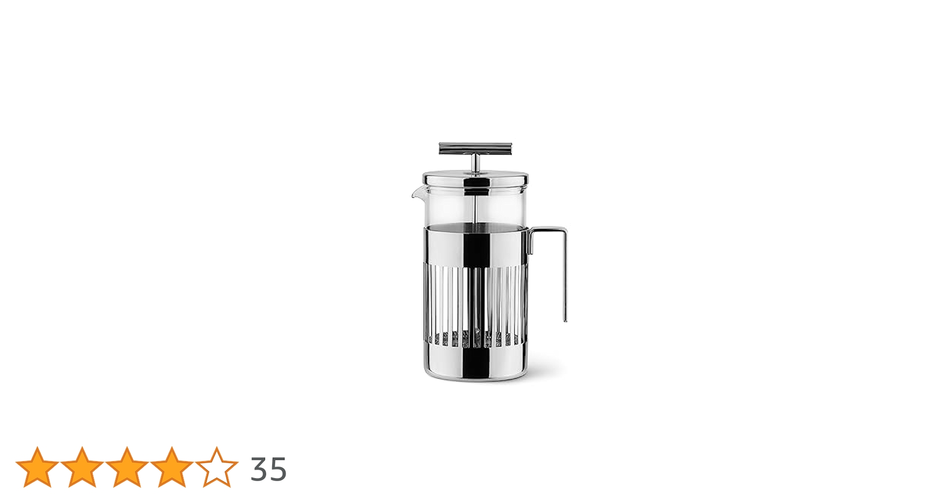 未使用品 ALESSI - 9094 プレスフィルター コーヒーメーカー Amazon.com: Alessi 9094/8 - Design Press Filter Coffee Maker
