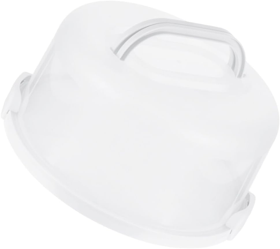 Cabilock Handheld Cake Packaging Box Cake Carrier with Lid for Parties Easy to Clean Reusable Perfect for Travel