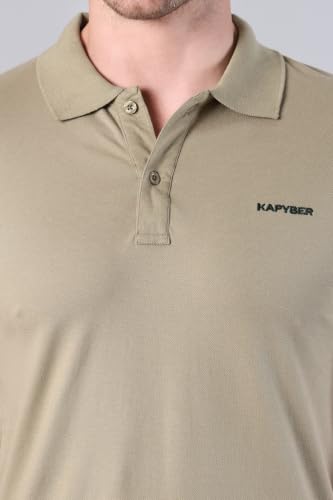 Image of Classic Polo | Comfortable Rich Cotton Blend, Band Collar, Regular Fit | Stylish & Premium All Day Wear