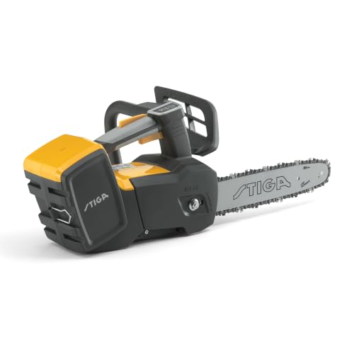 STIGA Tronçonneuse sans fil PR700e, lame de 30 cm, poignée supérieure, batterie de 48 V (4 Ah) (non incluse), légère et maniable