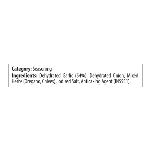 Image of Keya Garlic Bread Seasoning |All Natural & Healthy Spice Blend| Glass Bottle | Premium Herbs and Spices I No Preservatives | 50g