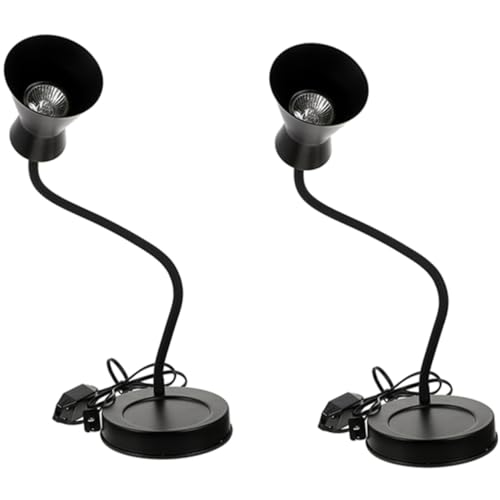 HOODANCOS 2sets Candle Warmer Light Flexible Neck Wax for Home Fragrance Night Lamp for Bedroom Living Room Includes Bulbs Us