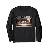 レオナルド ダヴィンチ 面白いtシャツ アート 絵画 メンズ 面白い 服 美術 プレゼント おもしろ ネタ 長袖Tシャツ