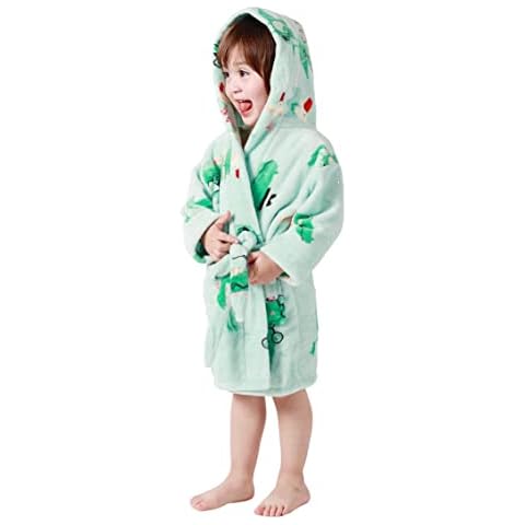 Taigood Soft Plush Kids Bathrobe Cover