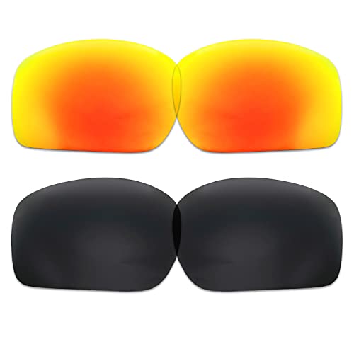 Lentilles pour Oakley SI Ballistic Shocktube verres de rechange interchangeables bicolores