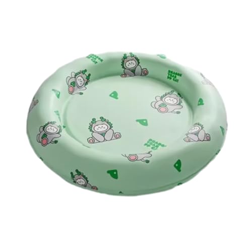 MAIBED ペット用冷感ジェルマット 夏用 ひんやり 接触冷感 虹柄 方形 クールマット 犬 猫 ウサギ ペット用 二重構造 防水 抗菌加工 洗える 車用 人間兼用 パソコン 椅子 座布団 枕 熱中症 暑さ対策 (A-63*63cm(体重17.5kg以内
