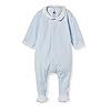 Petit Bateau A01OQ nachthemd, blauw, 0 maanden baby jongens