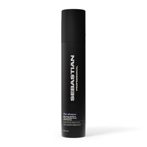 Sebastian Professional Reshaper – Lacca professionale per capelli con tenuta forte e morbidezza al tatto, resistente all’umidità per 24 ore e facile da rimodellare, 300ml