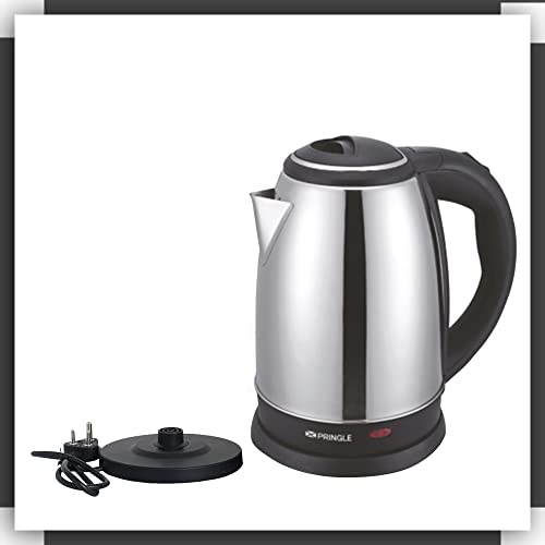 Image of Pringle Cordless Electric Kettle | Super fast Boiling | 1.8 Litres | Water Tea Coffee Instant Noodles Soup | 1500Watt Neo Dlx