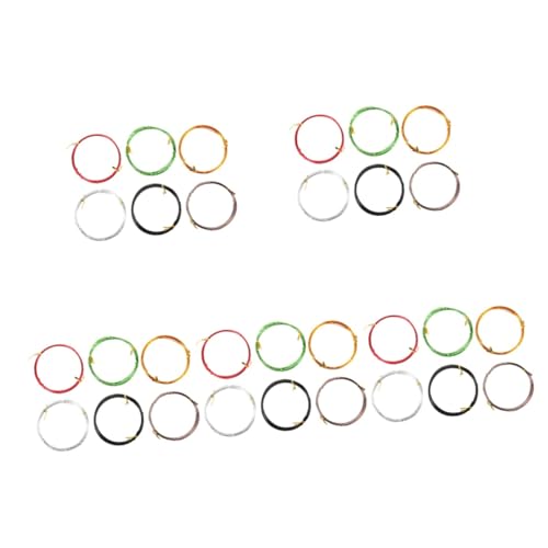 BESPORTBLE 5 Juegos Alambre De Aluminio para Manualidades Bridas para Cables Kit De Alambre De Bonsái Herramientas del Kit De Bonsái Brida para Cables Bridas De Alta Resistencia 6 Piezas * 5