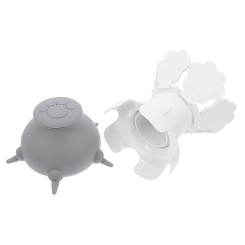 Toddmomy Puppy Feeder with Silicone Nipples Feeder Bowl Safe and Easy to Use for Multiple Puppies