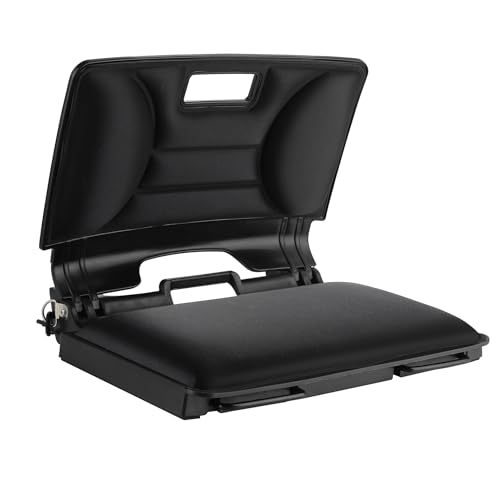 2025New Stadium Seats with Back Support, Folding Flip Seat, Portable Outdoor Chair for Poolside, Tailgating, Camping, Picnic, Stadium, Made of Durable Plastic