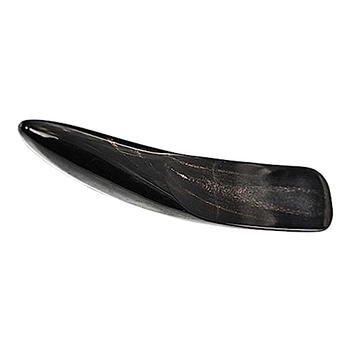 WRITWAA 1Pieza Barra De Masaje Herramienta De Gua Sha Para Masajes De Acupuntos y Relajación Para Tratamientos Faciales y Corporales Negro