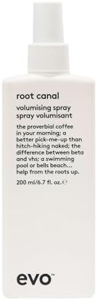 Evo Root Canal Volumising Styling Spray for Fine Hair - Root Lift, Texture & Shine Styling Spray Treatment