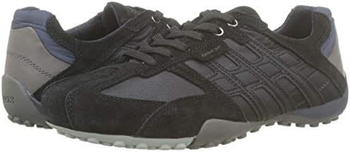 Geox Men's Low-Top Sneakers, Black Black Dk Avio C9369, 7 UK | Image 6