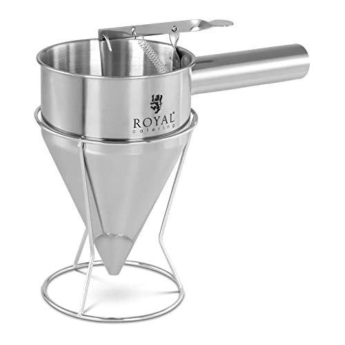 Royal Catering RCSD-12 Entonnoir ? Piston En Inox Chinois...