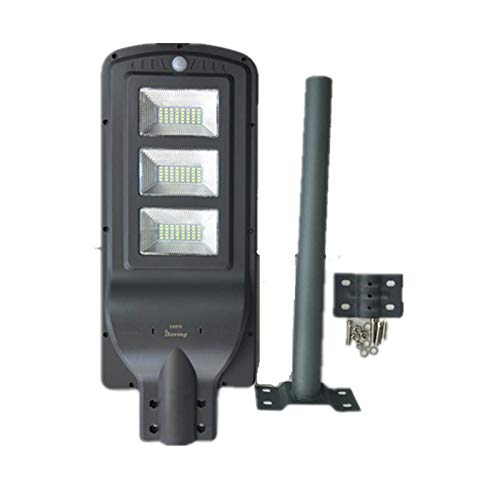 Toby'sIsaving 180w Solar Street Light Motion Sensor Outdoor Waterproof White color light