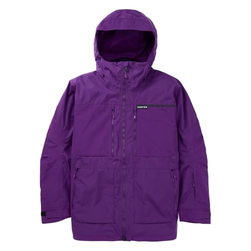 Veste de ski Burton Frostner homme violette impériale pour le snowboard