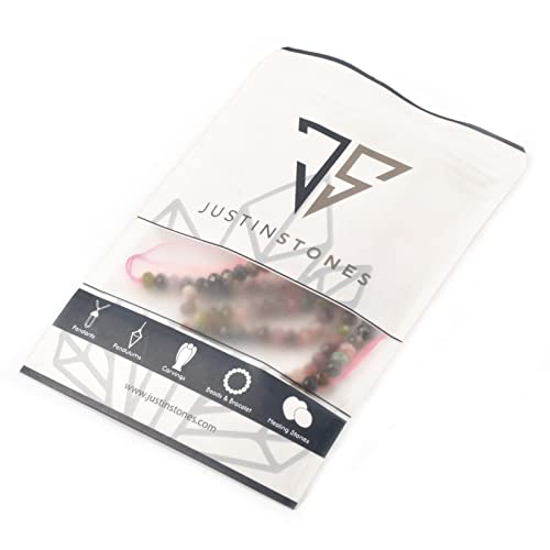Tourmaline véritable multicolore 6mm perles facettées pour fabriquer un cadeau - 5