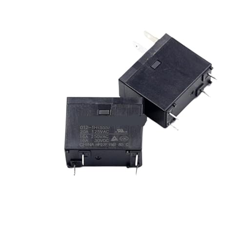 Relé HF62F-012-1HT de 16A con alta capacidad de conmutación y 4 pines estables