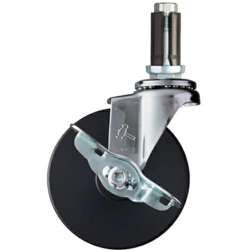 �n���}�[�L���X�^�[(Hammer Caster) �p�C�v�����ݐ��� MC�i�C�����ԗ� 100mm ��21�`23�p �X�g�b�p�[�t 4155EU-MC100