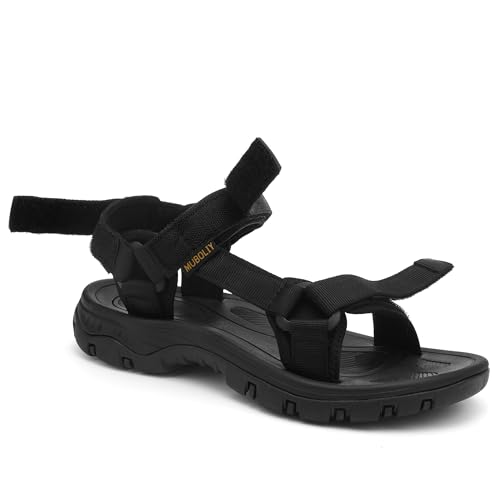 Image of Women's Hiking Sport Sandals Water Outdoor Athletic Shoes With Arch Support Adjustable Velcro Beach Shoes