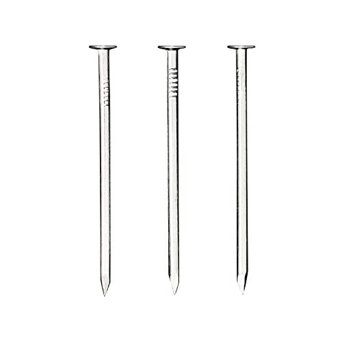 240pcs Hardware Nails, 1-1/2 Inches Nickel Plated Hanging Nails, Wall Nails for Hanging Picture, Wood Nails, Long Nails, Wire Nails (1-1/2 In)