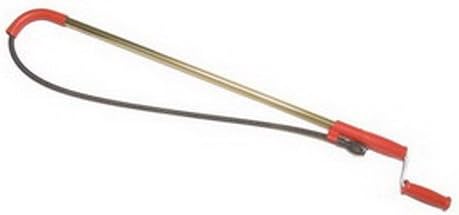 General Wire 3FL Flexicore 15/32" Steel Tube Regular Head Closet Auger, 3'