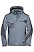Produktbild James & Nicholson Workwear Winter Softshell Jacke - Hochfunktionelle Softshelljacke mit warmem Innenfutter | Farbe: carbon/black | Grösse: 5XL