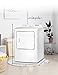 BLACK+DECKER 7.0 Cu. Ft. Front Load Dryer, Clothes Dryer with LED Display and Dial Control, 5 Senor and Manual Dry Selections, Wrinkle Care, 240V, BLD67ME, White
