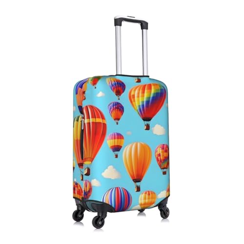 Hot Air Balloons Print Luggage Cover For Suitcases, Travel Case Protector, Simple & Convenient Installation3