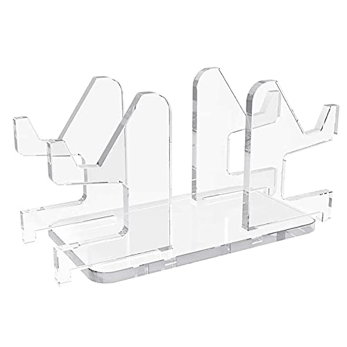 Cyhamse Universal Game Controller Standhalter Acryl Kühlständer für PS5 Game Controller Halter für die Aufbewahrung von 2 Gamecontrollern Cover
