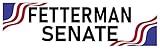 John Fetterman Bumper Sticker - Vote for John Fetterman for Pennsylvania Senator Sticker Decal Car Sticker - Made in USA American Flag