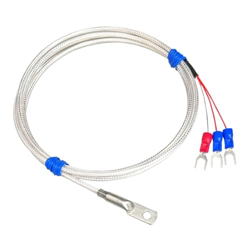 YCCMSM13 Adhesive Surface-Mount Rtd Pt100 Waterproof Temperature Sensor Industrial Probe Thermocouple High Temp 200°c