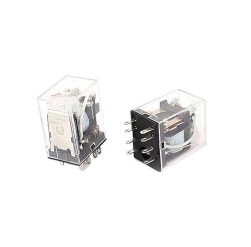 Relé de potencia DPDT AC 110V de 8 pines con LED rojo para evitar cortes por fallos de control