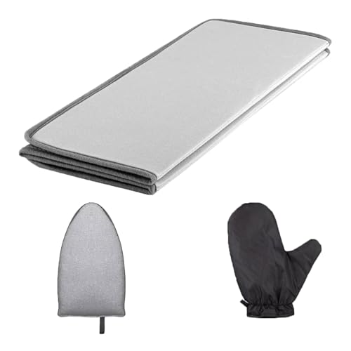 Tarjeta de vapor plegable - soporte para vaporizador portátil, almohadilla de planchado compacta | Tabla de soporte para ropa de viaje, almohadilla de mesa de calor para camisas de vestir