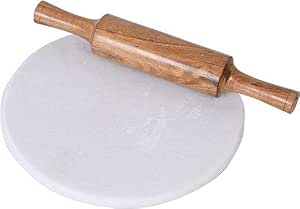 Marble Roti Maker Buy KiaNic Indian Marble Roti Maker with Wooden Belan, Chakla Circular ...