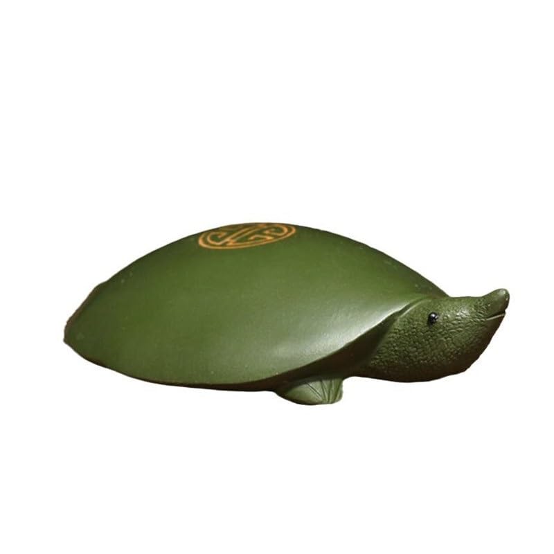Sculpture de tortue en Zisha fait main artisanat haut de gamme pour thé Kungfu