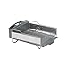 KitchenAid Large Capacity Full Size Rust Resistant Dish Rack with Angled Drain Board and Removable Flatware Caddy, Light Grey