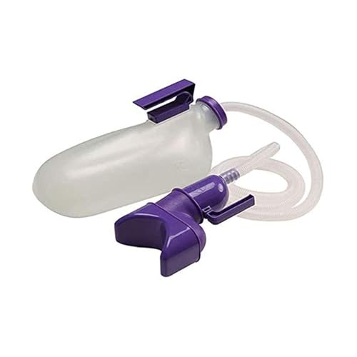 ポータブル尿ボトル 2000ml 女性用小便器 おしっこボトル 漏斗とボトル付き 大人 高齢者 車 旅行 キャンプ用