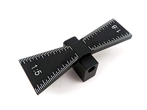 Taytools 465487 Dovetail Marking Jig Dovetail Marker Guide Anodized Aluminum for Stock up