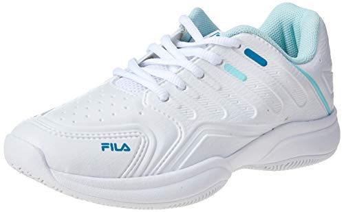 Tênis Lugano 6.0, Fila, Criança Unissex, Branco/Azul/Azul Claro, 32