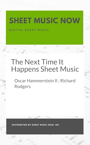 The Next Time It Happens Sheet Music
